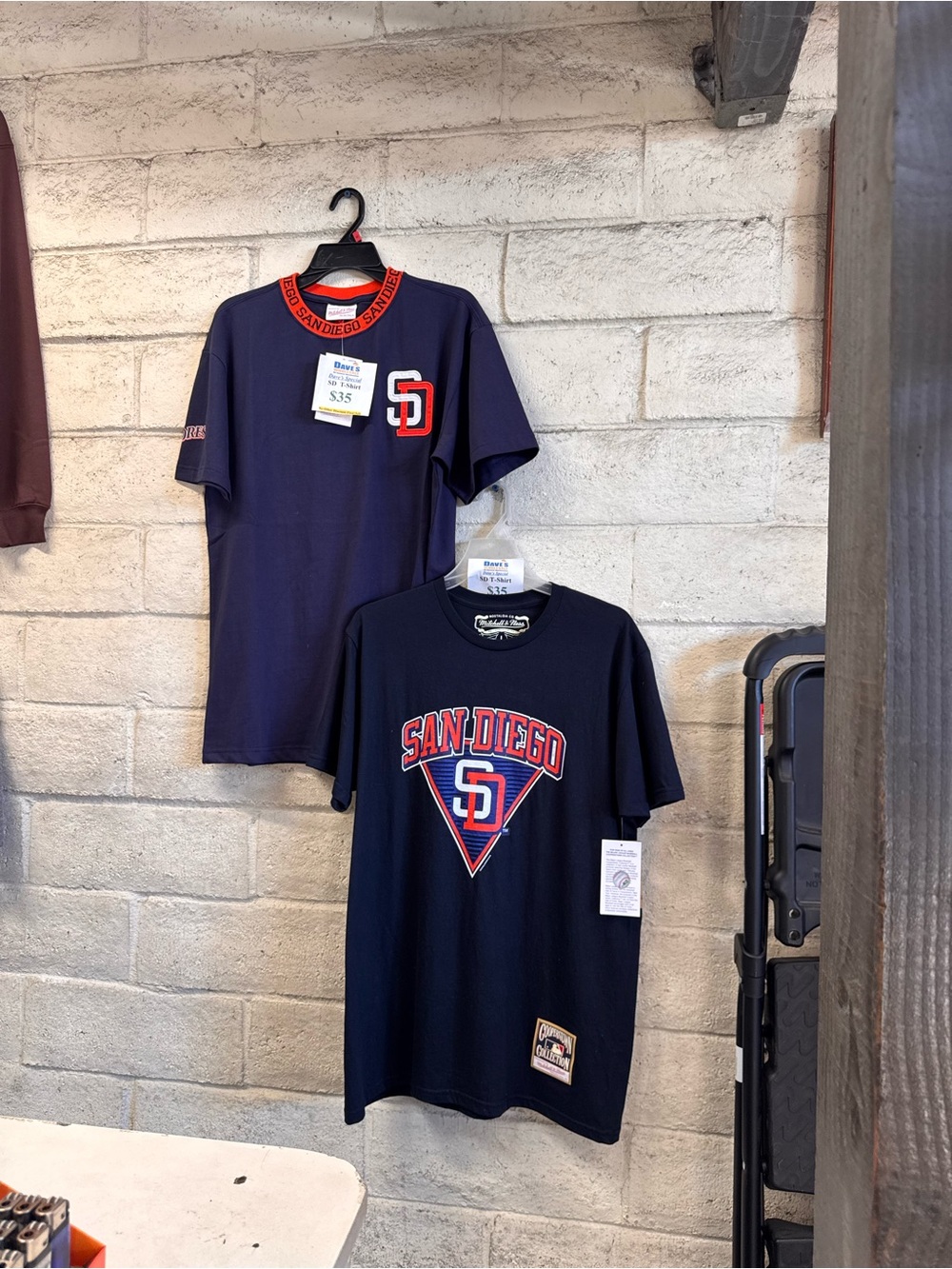 San Diego Crew Neck Graphic Tee - Navy